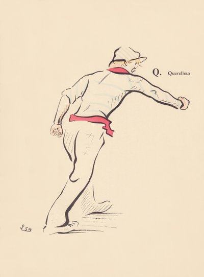 Q. Questionador de Lucien L. (active 1904) Henreaux