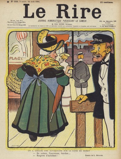 Ilustração para o riso de Lucien Metivet