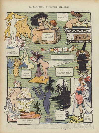 Ilustração para o riso de Lucien Metivet
