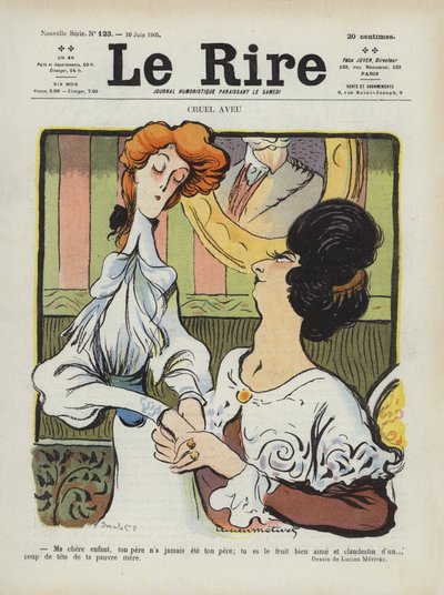 Ilustração para o riso de Lucien Metivet