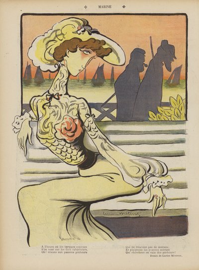 Ilustração para o riso de Lucien Metivet