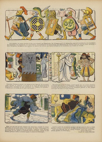Ilustração para o riso de Lucien Metivet