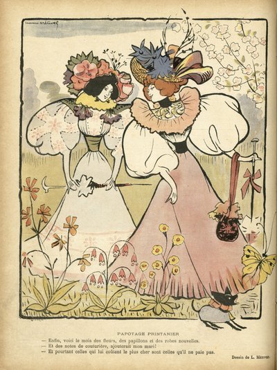 Ilustração em Le Rire de Lucien Metivet