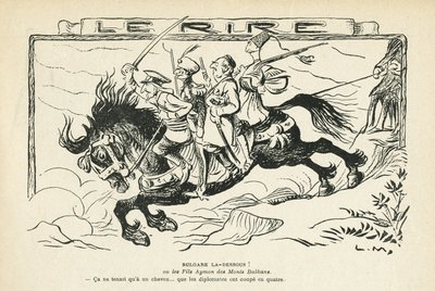 Ilustração em Le Rire de Lucien Metivet