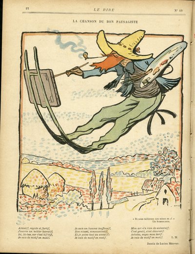 Ilustração em Le Rire de Lucien Metivet