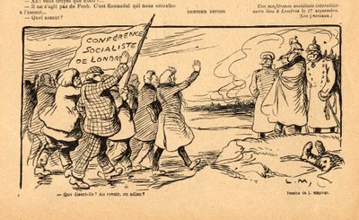 Le Rire rouge, sátira B&W de Lucien Metivet