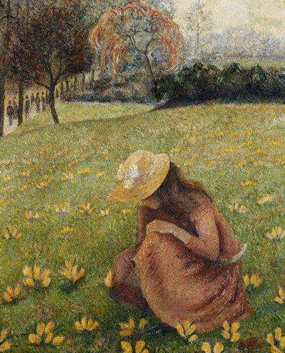 Açafrões; Os açafrões de Lucien Pissarro