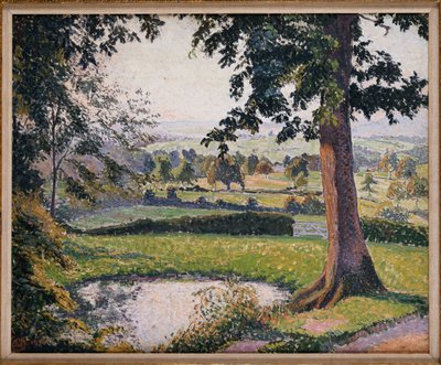 Gunville Pond de Lucien Pissarro