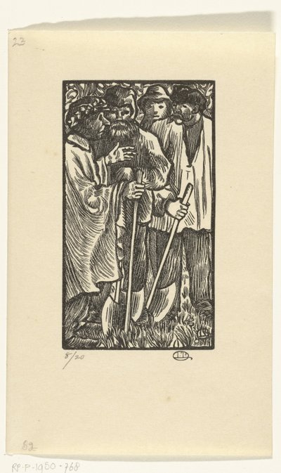 Houthakkers Os lenhadores de Lucien Pissarro