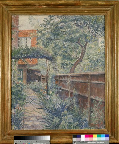 O Meu Jardim de Estúdio de Lucien Pissarro