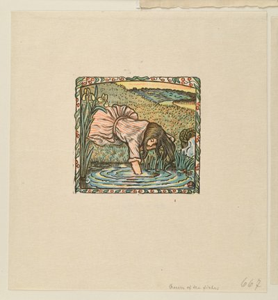Rainha dos peixes de Lucien Pissarro