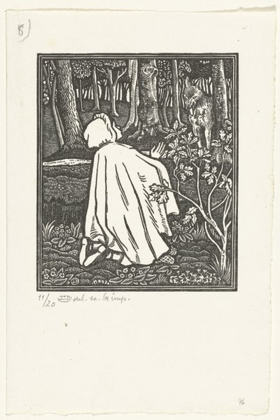 Roodkapje Chapeuzinho Vermelho de Lucien Pissarro