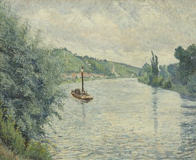 A Barcaça de Lucien Pissarro
