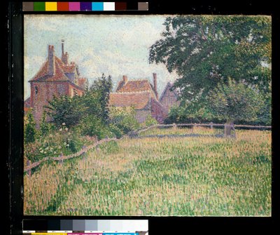 A Casa da Mulher Surda, Eragny de Lucien Pissarro