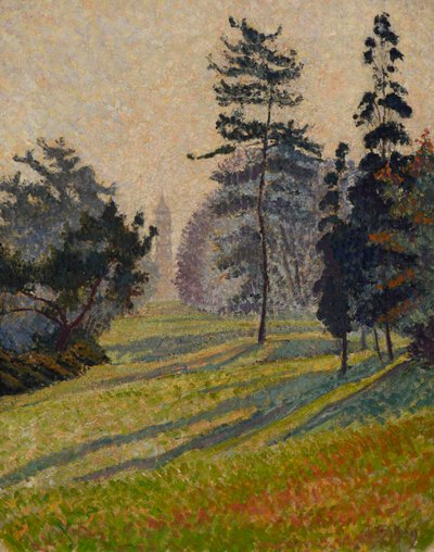 O Pagode, Kew de Lucien Pissarro