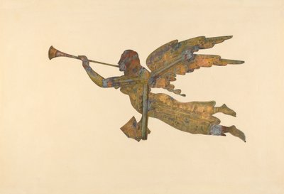 Gabriel Weather Vane, c. 1939. de Lucille Chabot
