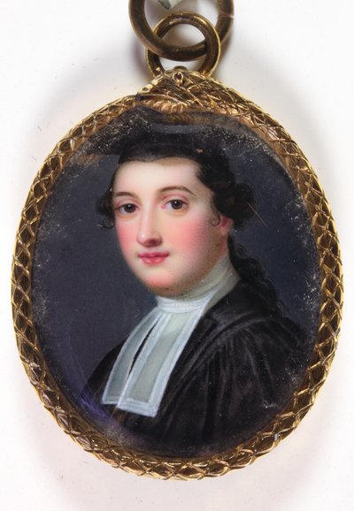 William Henry Cavendish Bentinck (esmalte) de Lucius (attr.to) Barber