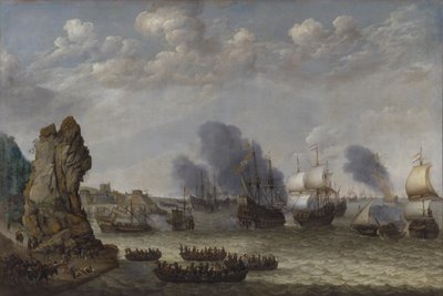 A Batalha dos Quatro Dias, 11-14 de junho de 1666 de Ludolf Bakhuizen
