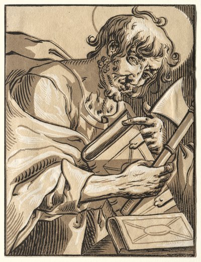 São Matias, 1623-30. de Ludolph Büsinck