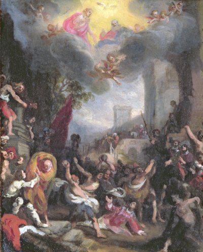 Martírio de Santo Estêvão de Ludovico Cardi Cigoli