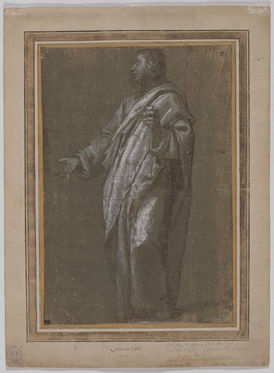 Figura masculina em pé de Ludovico Cardi Cigoli