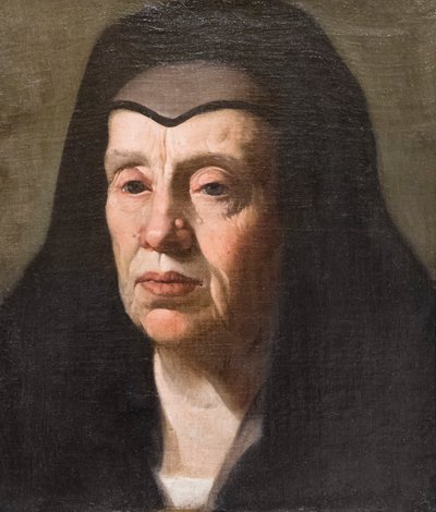 Retrato de uma mulher de Ludovico Carracci