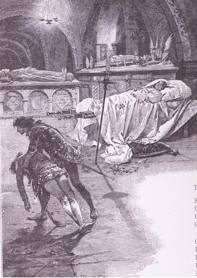 Justo Juliet que os withangels permanecem, ilustração de Romeu e Julieta, de Ludovico Marchetti