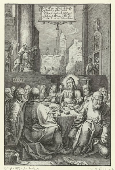 A Última Ceia
A Paixão (título da série) de Ludovicus Siceram