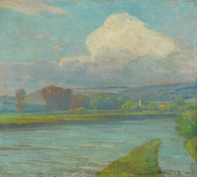 Paisagem com rio de Ludovit Cordak