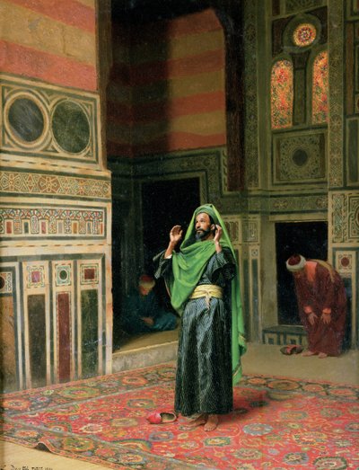 Na mesquita de Ludwig Deutsch