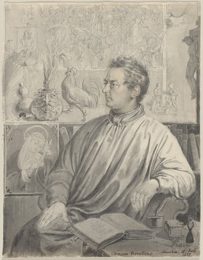Clemens Brentano de Ludwig Emil Grimm