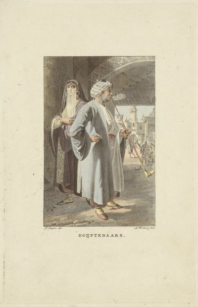 Habitantes do Egipto
Egípcios (título sobre o objecto) de Ludwig Gottlieb Portman