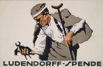 Doação de Ludendorff para pessoas afectadas pela guerra de Ludwig Hohlwein