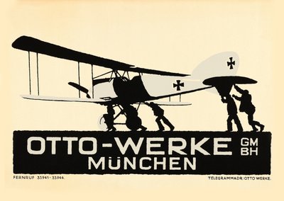 Otto-Werke, Munique, c. 1915 de Ludwig Hohlwein