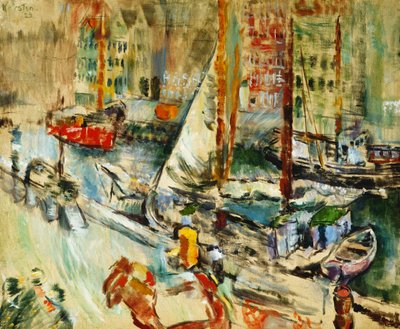 De Nyhavn, 1923 de Ludvik Peter Karsten