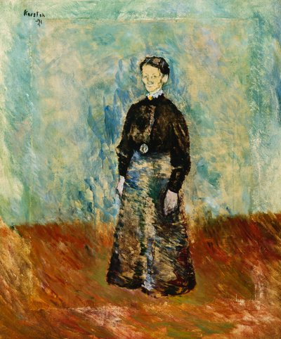 O gerente da estação em Skagen, 1921 de Ludvik Peter Karsten