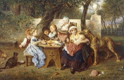 A festa de aniversário, de Ludwig Knaus