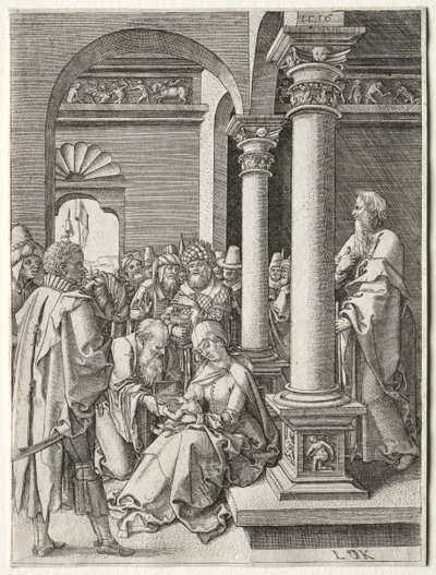 A Adoração dos Reis, 1516. de Ludwig Krug