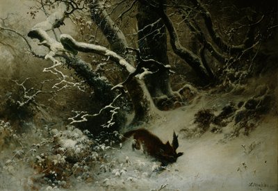 Paisagem de Inverno de Ludwig Munthe