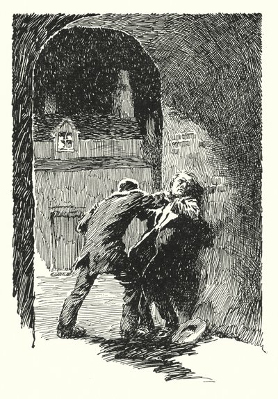 Ilustração para O quadro de Dorian Gray de Oscar Wilde (litho) de Lui Trugo