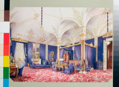 Interiores do Palácio de Inverno (Palais d