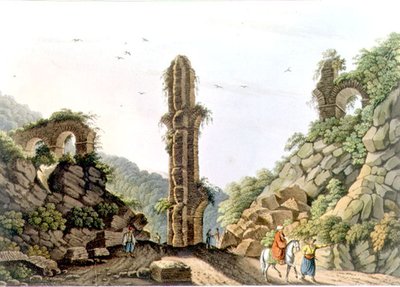 Um Aqueduto Antigo em Samos, placa 61 de 