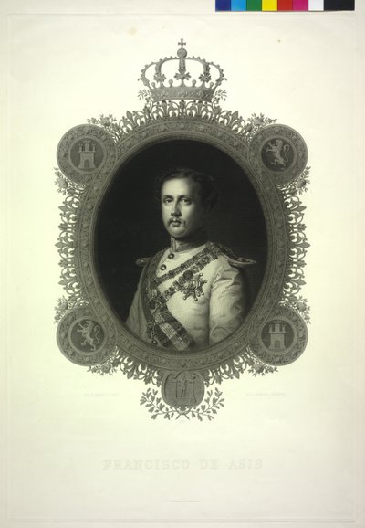 Rei de Espanha Franz de Luigi Calamatta