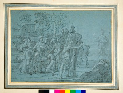 Cincinnatus recuperado do arado de Luigi Garzi