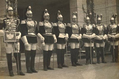Grupo de cuirassiers (Tropas pesadas) de Luigi Leoni