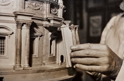 A cúpula de São Pedro construída por Savona de Luigi Leoni