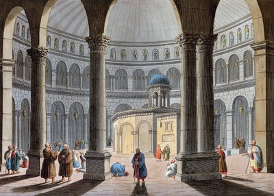 Igreja do Santo Sepulcro, Jerusalém de Luigi Mayer