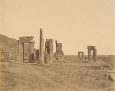 12 [Persepolis, W: antes da restauração, 1840-60s. de Luigi Pesce