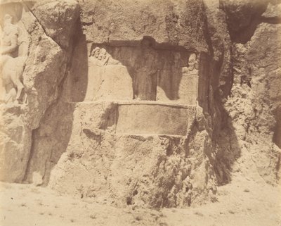 6 [Naksh-i Rustam, Near Persepolis], 1840s-60s. de Luigi Pesce