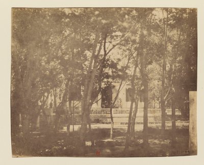 Serghoudeh, campo da casa de campo russa do embaixador russo, perto de Teerã de Luigi Pesce
